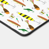 "Je préfère être à la pêche" avec leurres de pêche (Coin)