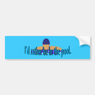 Je préfère être dans le bumper Sticker de la pisci