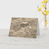 Je préfère être une carte de voeux de pêche à la m (Fleur jaune)