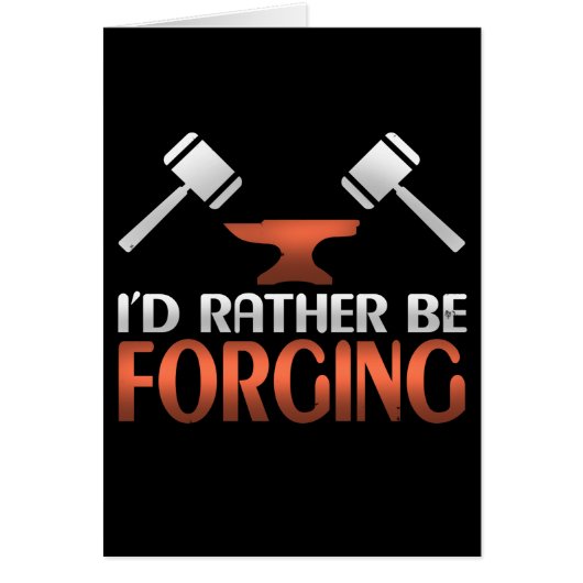 Je préfère forger un marteau forge forge forge for (Devant)