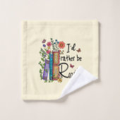 Je préfère lire (Gant de toilette)
