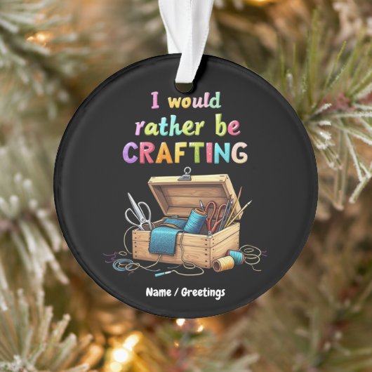 Je préférerais bricoler des hobbies créatifs drôle (Arbre)
