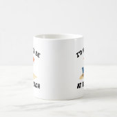 Je Préférerais Être À La Mug De Café De Plage (Centre)