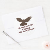 Je préférerais être des autocollants volants (Enveloppe)