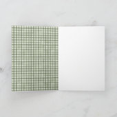 Je préférerais pêcher avec toi Carte de vœux héris (Intérieur)