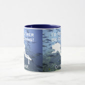 Je préférerais Plonger - Mug personnalisée (Centre)