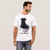 Je prendrai les miens noirs - T-shirt noir de (Devant entier)