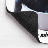 Je prendrai les miens noirs - tapis de souris noir (Coin)