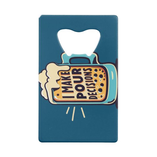 Je prends des décisions pour bière (Dos)