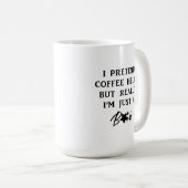 Je Présume Que Le Café Aide À Voyager La Mug De Ca (Devant droit)