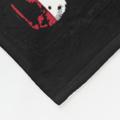 Je probleem Blauwgroen en Paarse lint zelfdoding A Fleece Deken (Hoek)