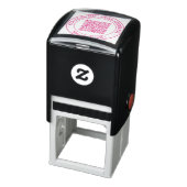 Je QR-code Scaninfo Aangepaste tekst Ronde stempel (Product)