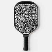 Je QR-code Scaninfo Colors Pickleball Paddle (Achterkant)