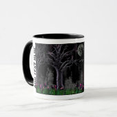 Je regarde la lune de ma tasse de fenêtre (Devant gauche)