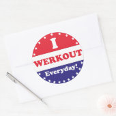 Je regarde les autocollants de tous les jours (Enveloppe)