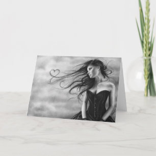 Je regarde voler Carte de voeux