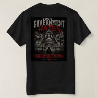 Je regering haat je T-shirt