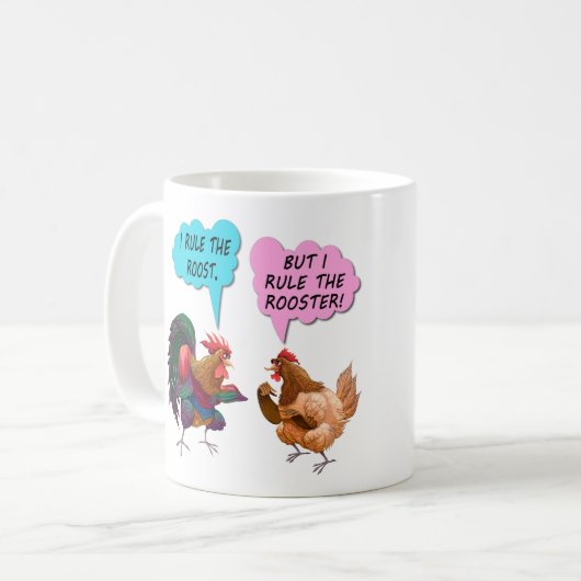 Je règle la tasse de café au four (Devant gauche)