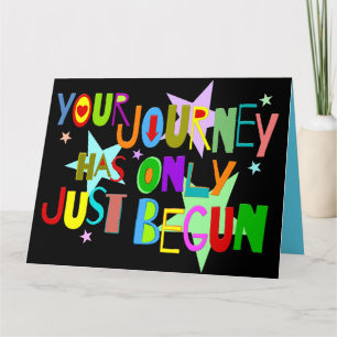 Je reis is pas net begonnen met de Kaart van Afstu