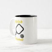 Je Relish Pickleball Coffee Mug (Devant gauche)