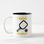 Je Relish Pickleball Coffee Mug (Gauche)