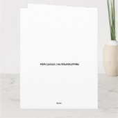 JE REMERCIE DIEU À CHAQUE SOUVENIR DE VOUS CARTE C (Dos)