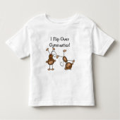 Je renverse au-dessus des T-shirts et des cadeaux (Devant)