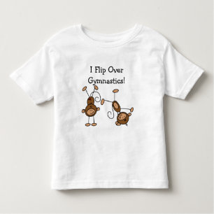 Je renverse au-dessus des T-shirts et des cadeaux