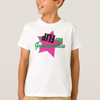 Je renverse pour le T-shirt de filles de