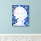 Je ressens mon impression de toile étirée Univers (Insitu (Plancher de Bois))