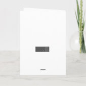 Je Retourne Ma Carte D'Anniversaire De Mari (Dos)