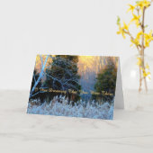 Je rêvais… "vous manquant" carte (Fleur jaune)