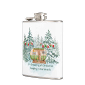 Je rêve de Noël Camping sur flacon (Gauche)