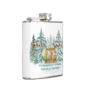 Je rêve de Noël Camping sur flacon (Droite)