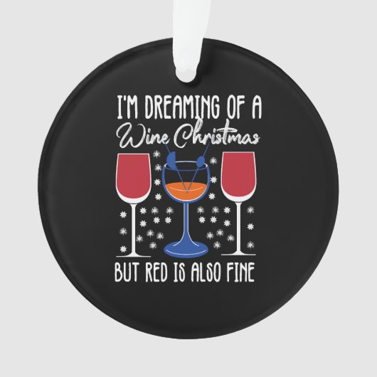 Je rêve d'un Noël blanc mais le rouge est aussi (devant)