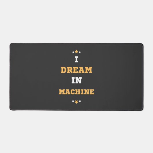 Je rêve en machine (Recto)