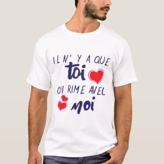 Je riep me met liefde. t-shirt