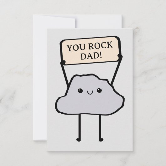 JE ROCK BEDANKKAART (Voorkant)