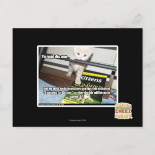 Je rode is er één. briefkaart