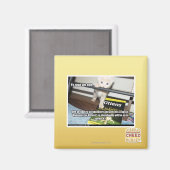 Je rode is er één. magneet (Voorkant / Achterkant)