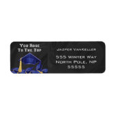 Je Roos naar boven Etiket (Voorkant)