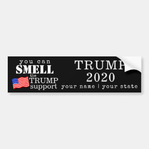 Je Ruikt De Trump Ondersteuning 2020 Patriottisch Bumpersticker