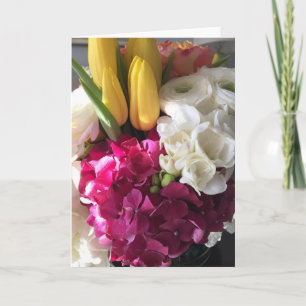 Je Sais Comment Vous Aimez Les Fleurs Carte Vierge