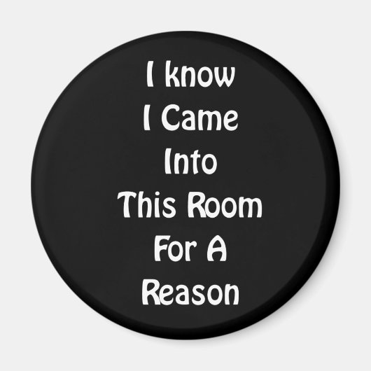 Je Sais Que Je Suis Arrivé Dans Cet Aimant De Cham (Devant)