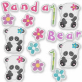 Je schattige pandemie sticker (Voorkant)