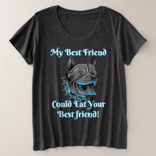 "Je Secourt les chiens", chien drôle (Design devant)