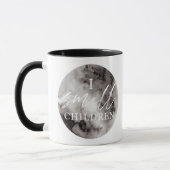 Je sens des enfants Halloween Mug pour enseignant, (Gauche)