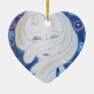 Je sens mon ornement de cœur de l'Univers