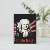Je serai Bach Carte Postale (Debout devant)