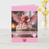 Je serai bref. Sois à moi. Carte de St-Valentin (Fleur jaune)